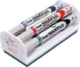 Set 4 Rotulador Pizarra Blanca Punta Media Mwl5S Surtidos | Pentel | Pack 1 Unidades